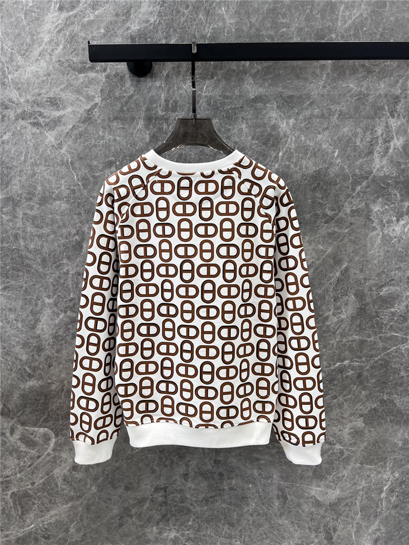 H**me5 printed crewneck sweatshirt white