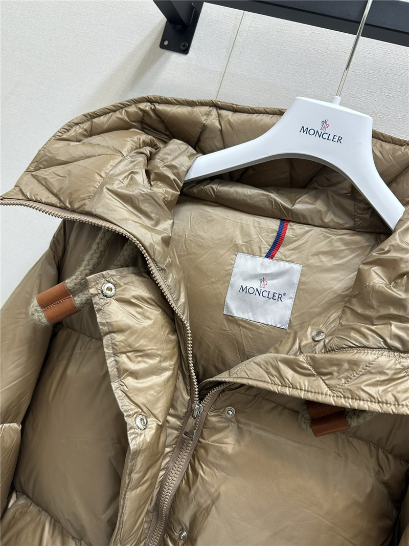 Moncler two-way hooded down jacket