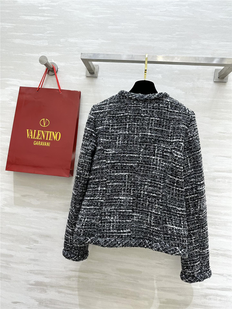 Va1e*ntin0 gold braided jacket