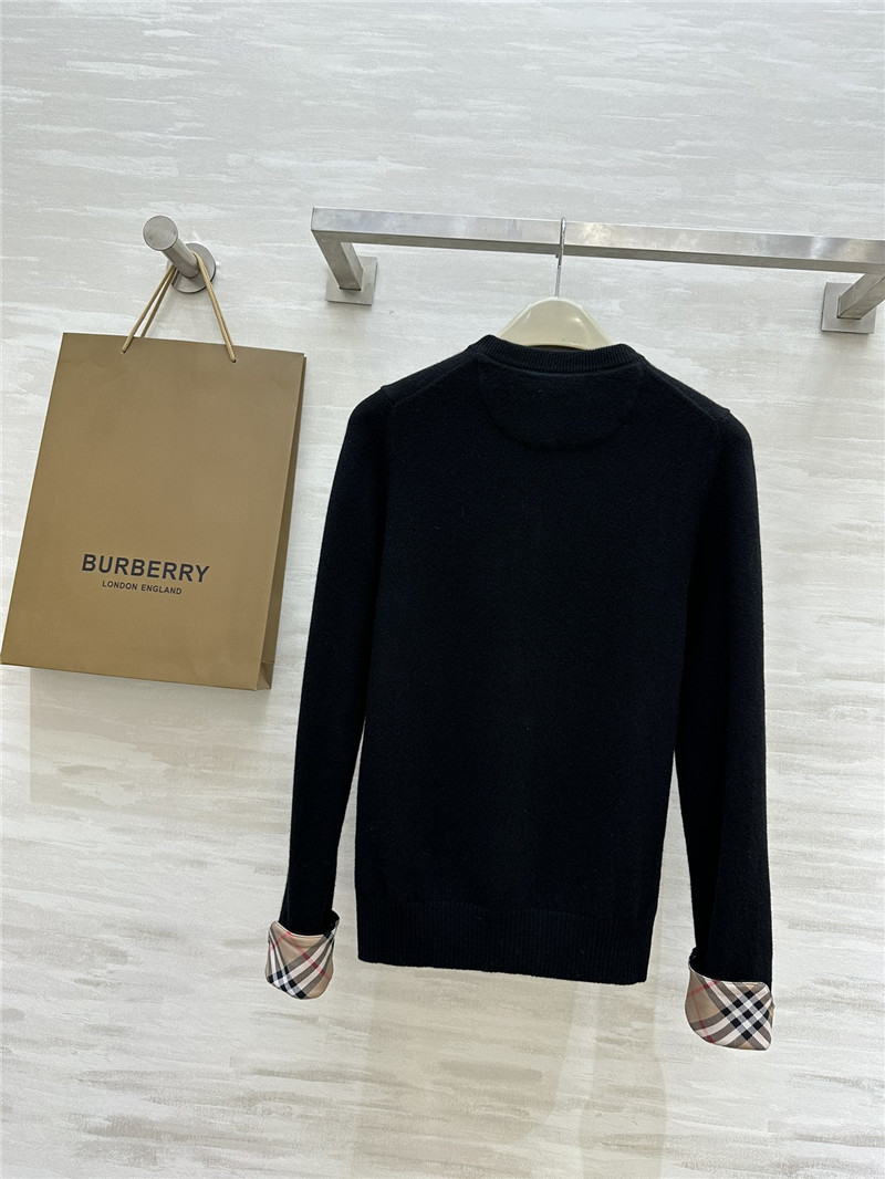 Bv*b*rry black contrast cardigan
