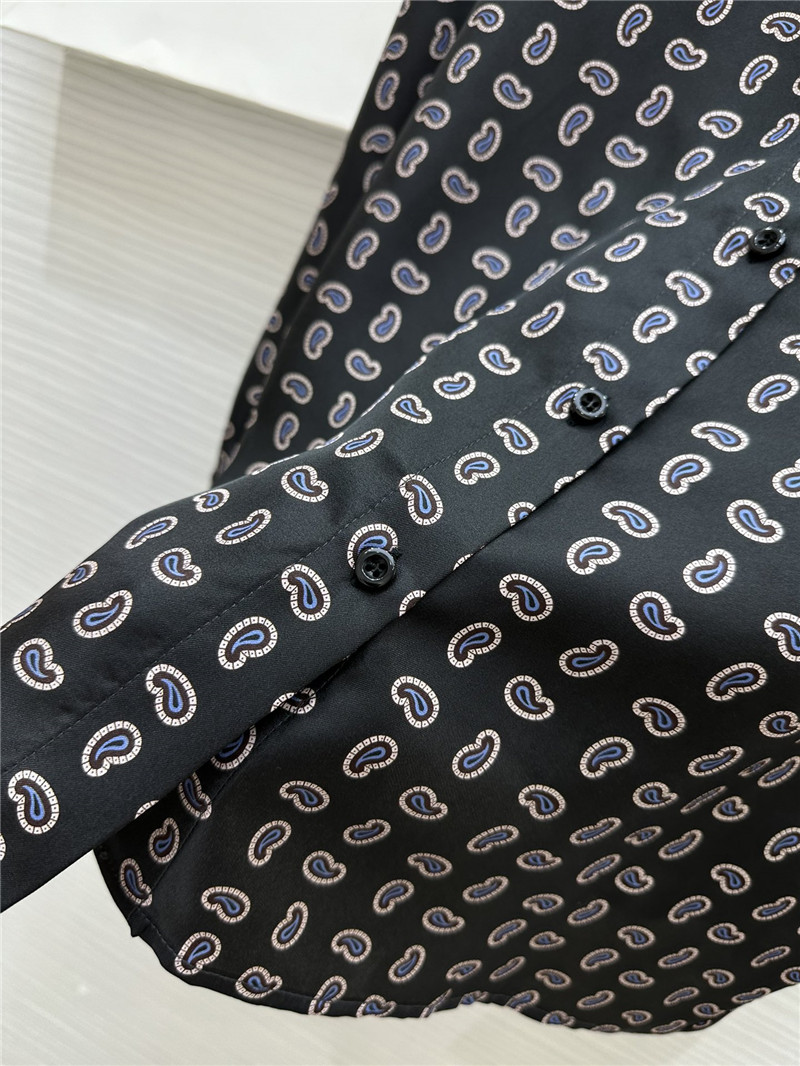 Pra*a silk printed shirt