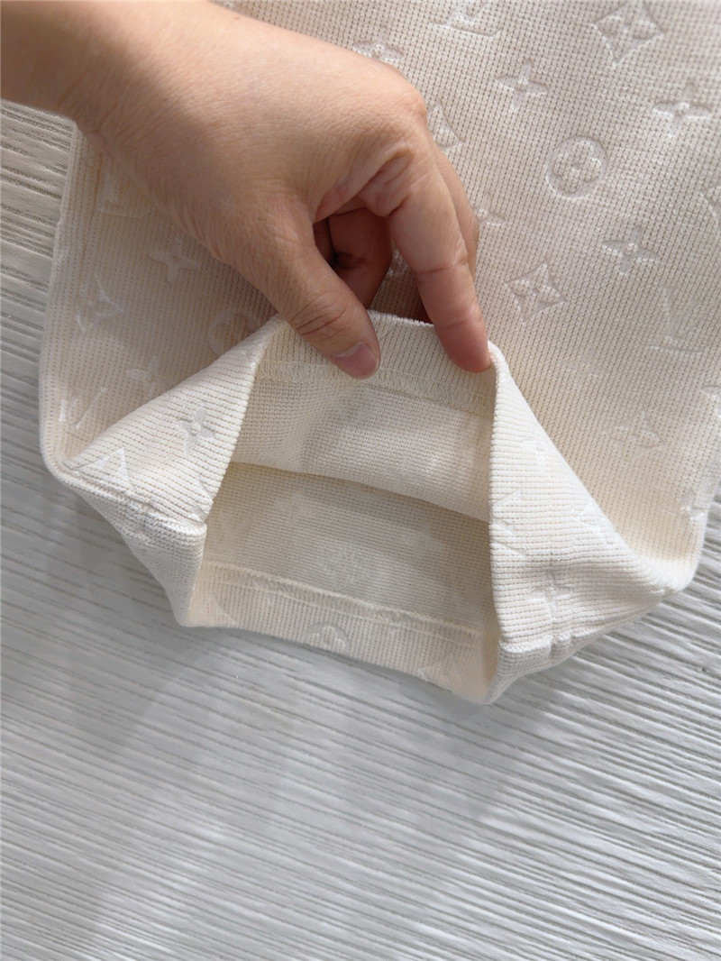 l0vis Vvtt0n lv embossed straight pants