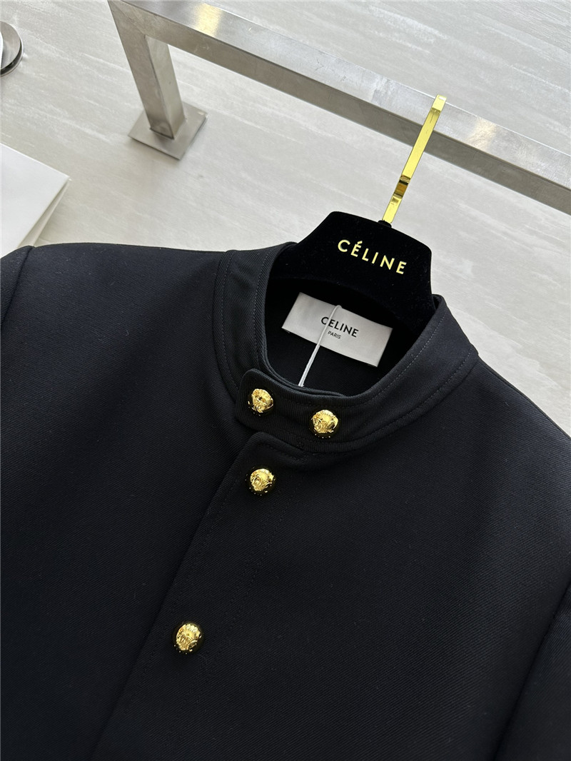 Ce1i*e gold button jacket