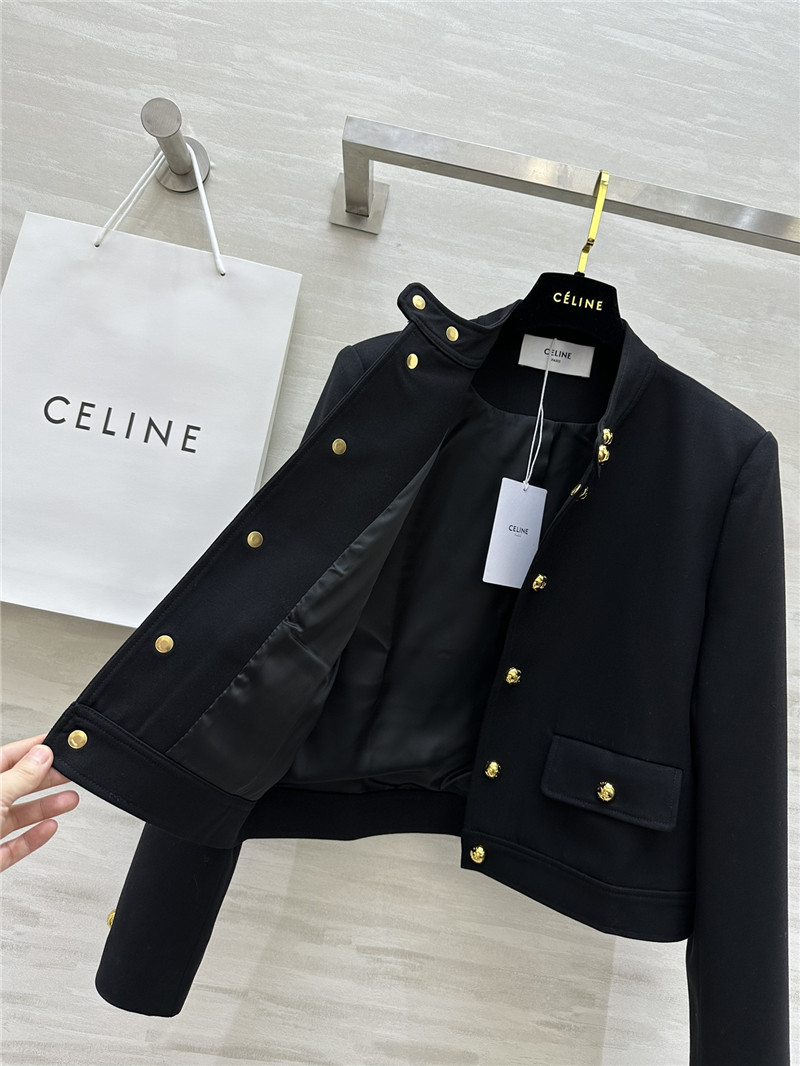 Ce1i*e gold button jacket