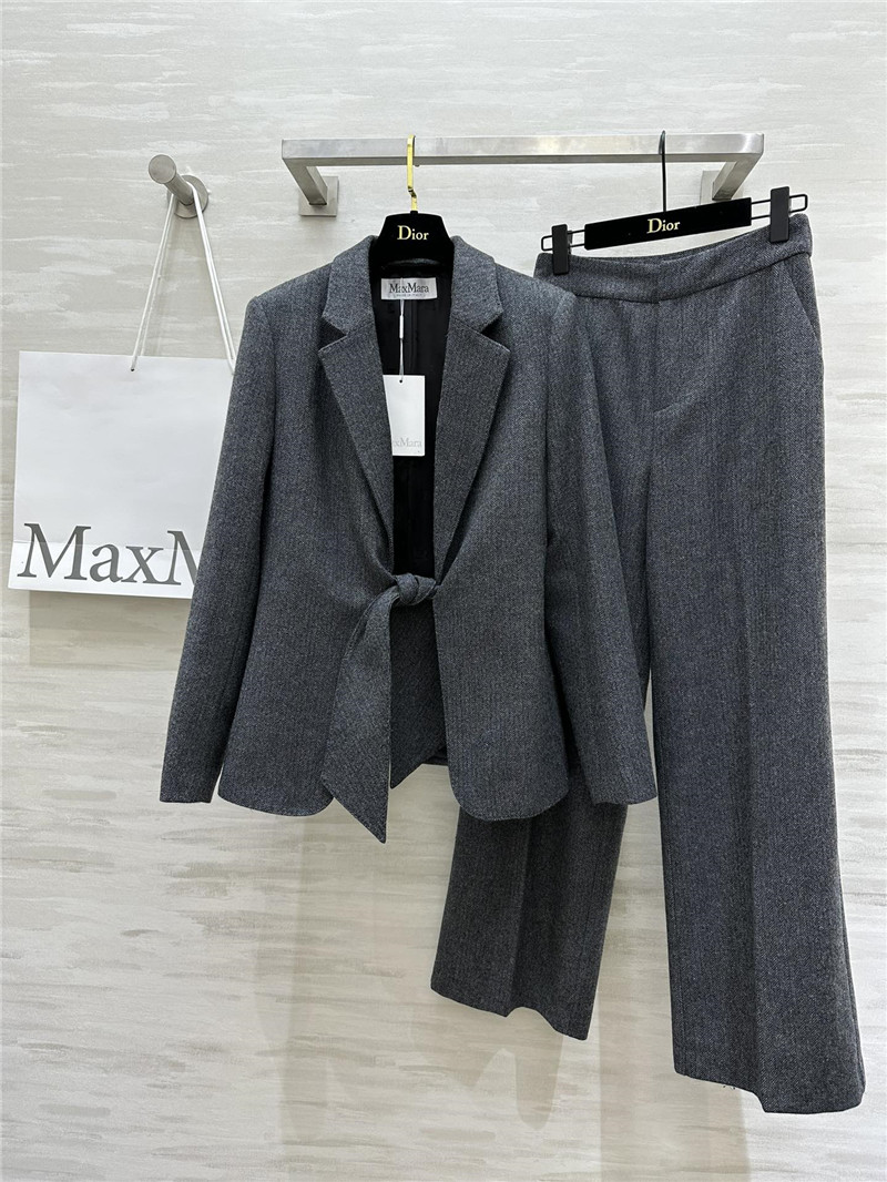 Vanitoo herringbone trousers