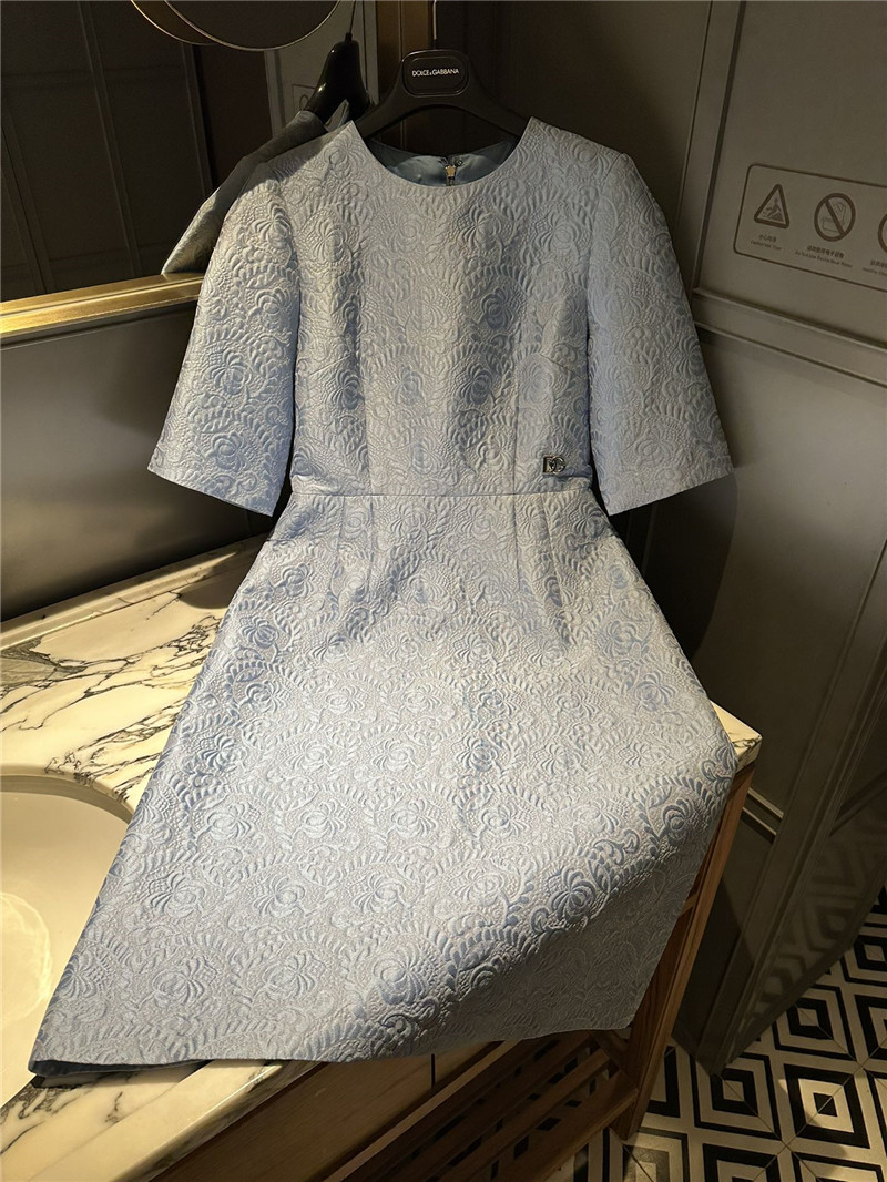 Dolce & Gabbana d&g jacquard dress