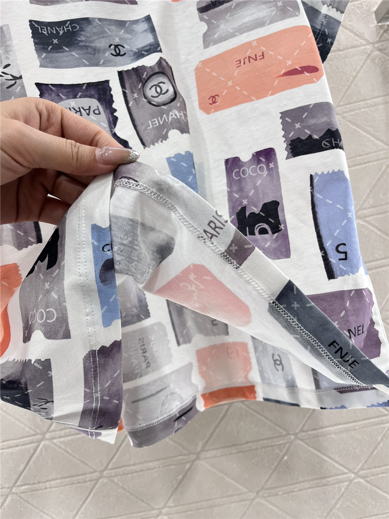 Ch**el printed round neck t-shirt