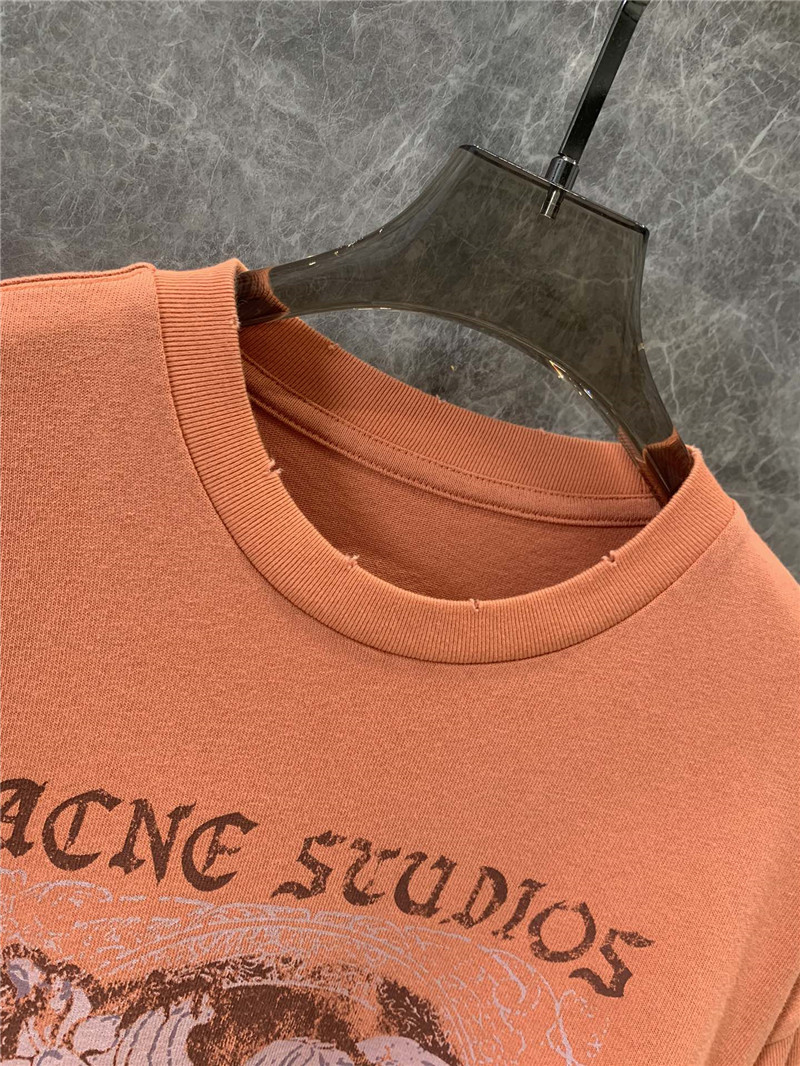 acne studios fake two piece t-shirt