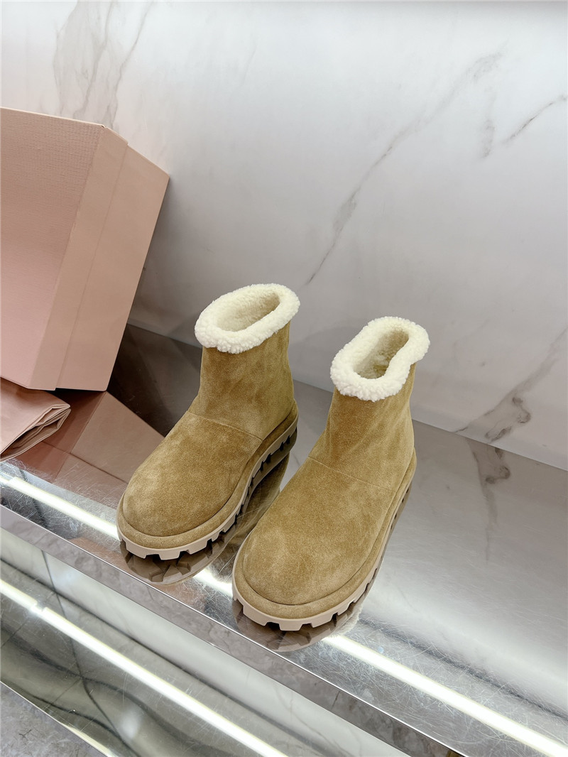 Miu Miu Snow Boots