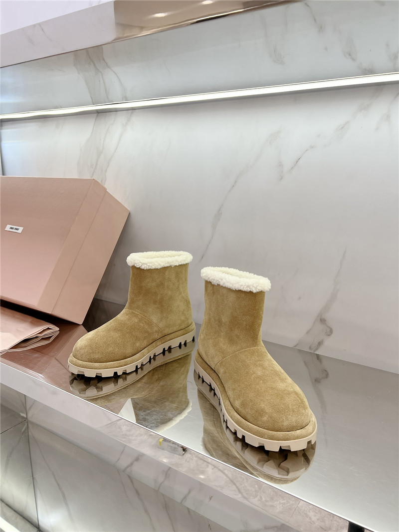 Miu Miu Snow Boots