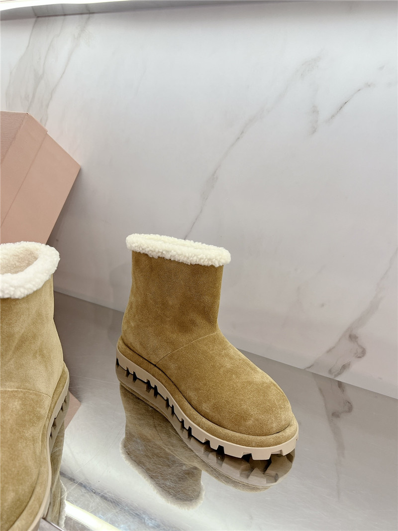 Miu Miu Snow Boots