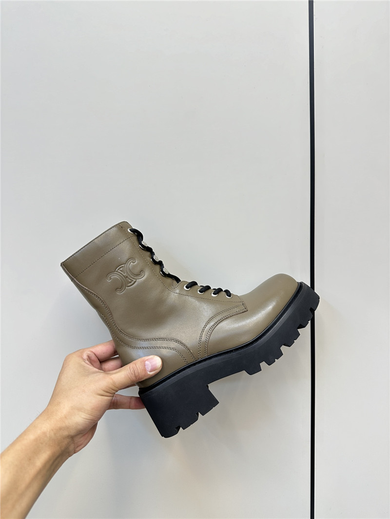 Ce1i*e triomphe rangers calfskin boots