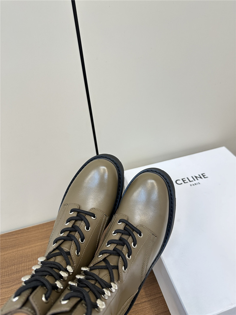 Ce1i*e triomphe rangers calfskin boots