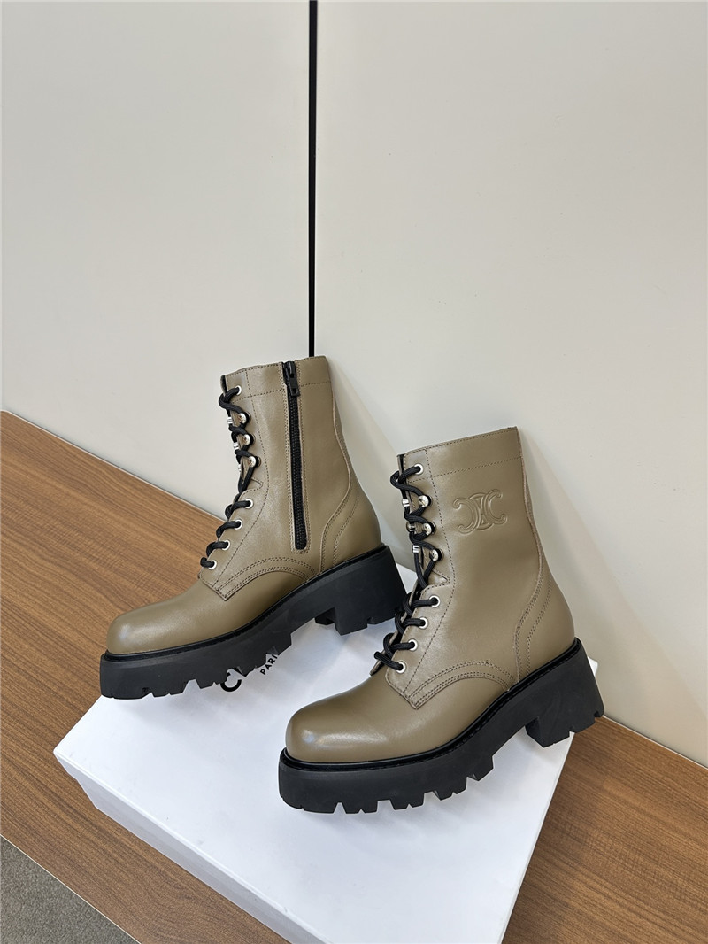 Ce1i*e triomphe rangers calfskin boots