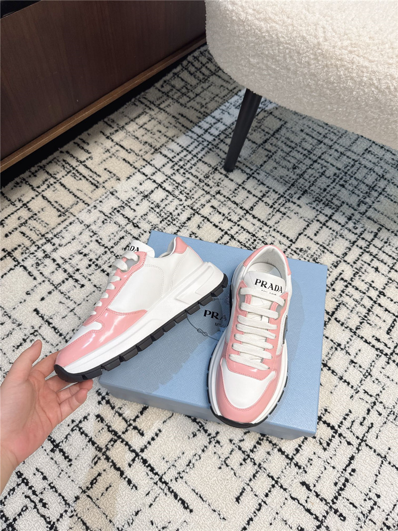 Pra*a prax 01 leather sneakers pink