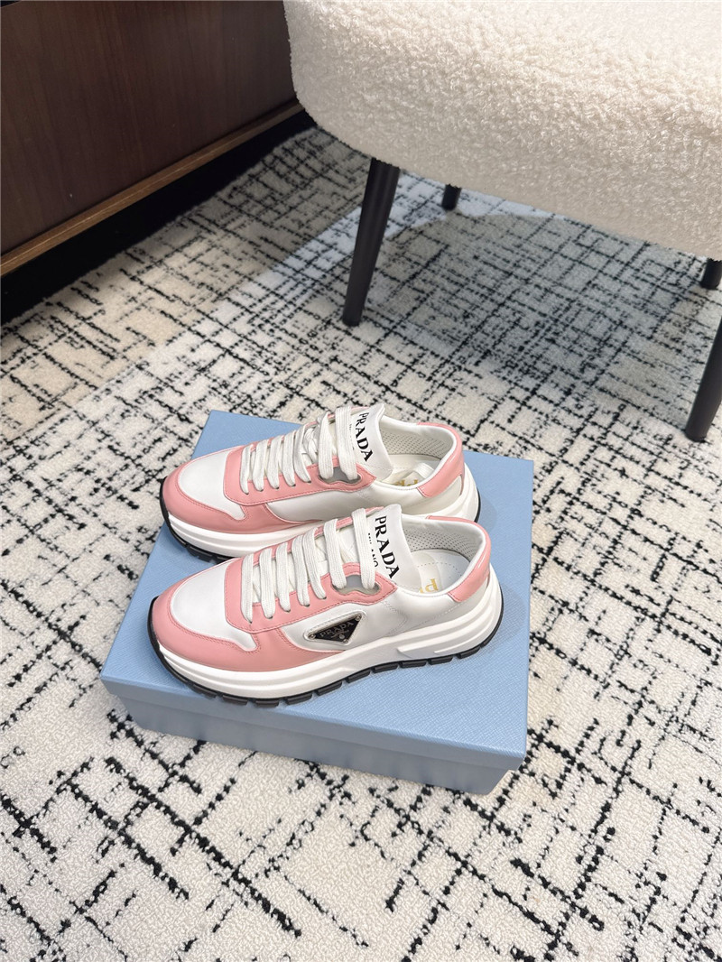 Pra*a prax 01 leather sneakers pink