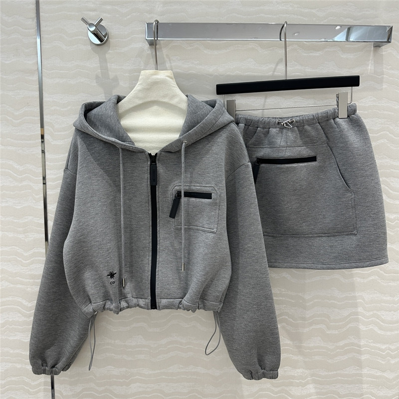 D10r short jacket + short skirt suit