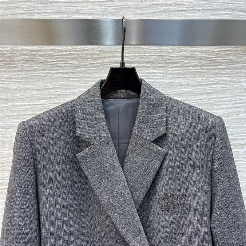 M1um1u suit long coat