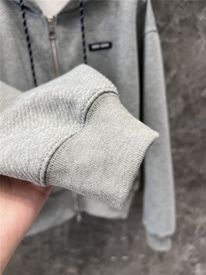 M1um1u hooded jacket + casual pants set