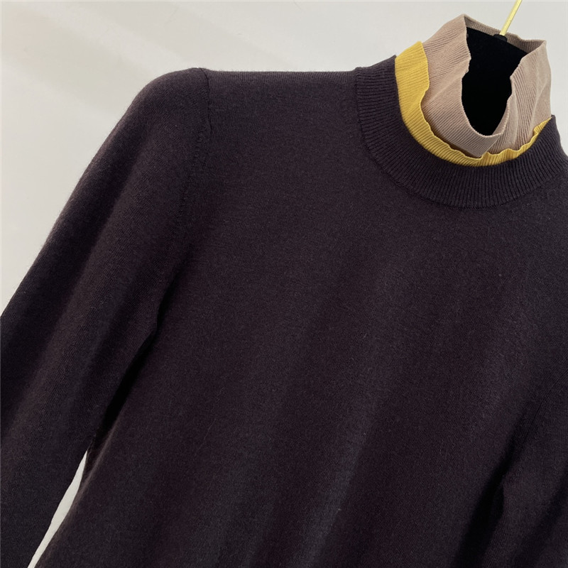 F**di half turtleneck top