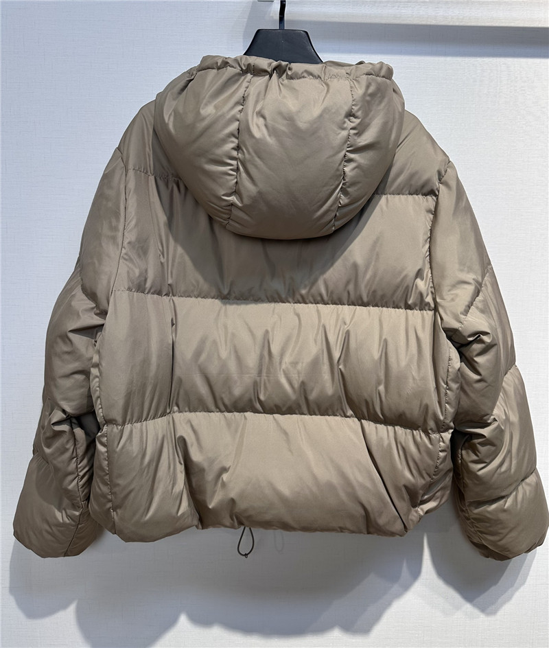 M1um1u hooded down jacket