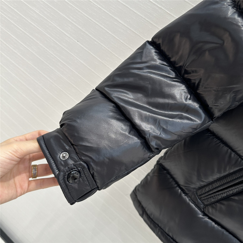 Moncler Maya Down Black Padded Puffer Jacket