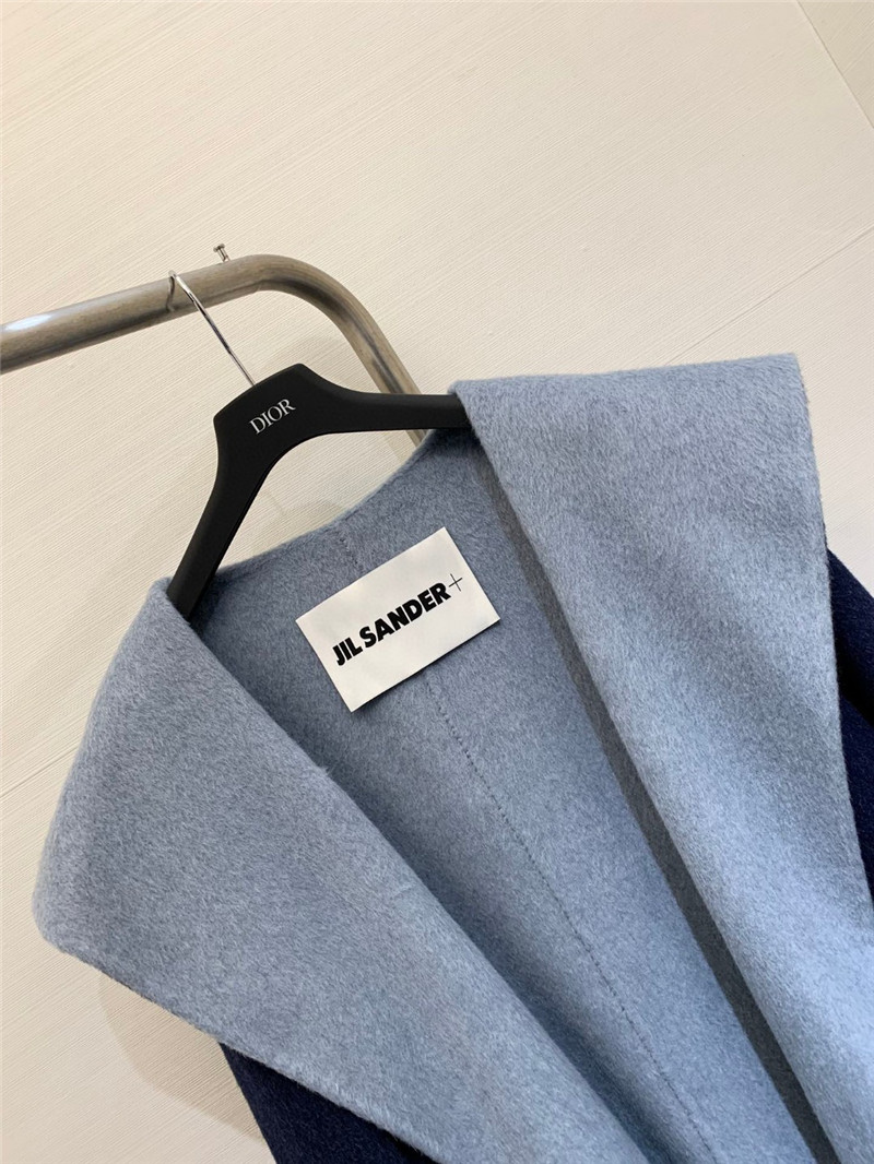 jil sander wool coat