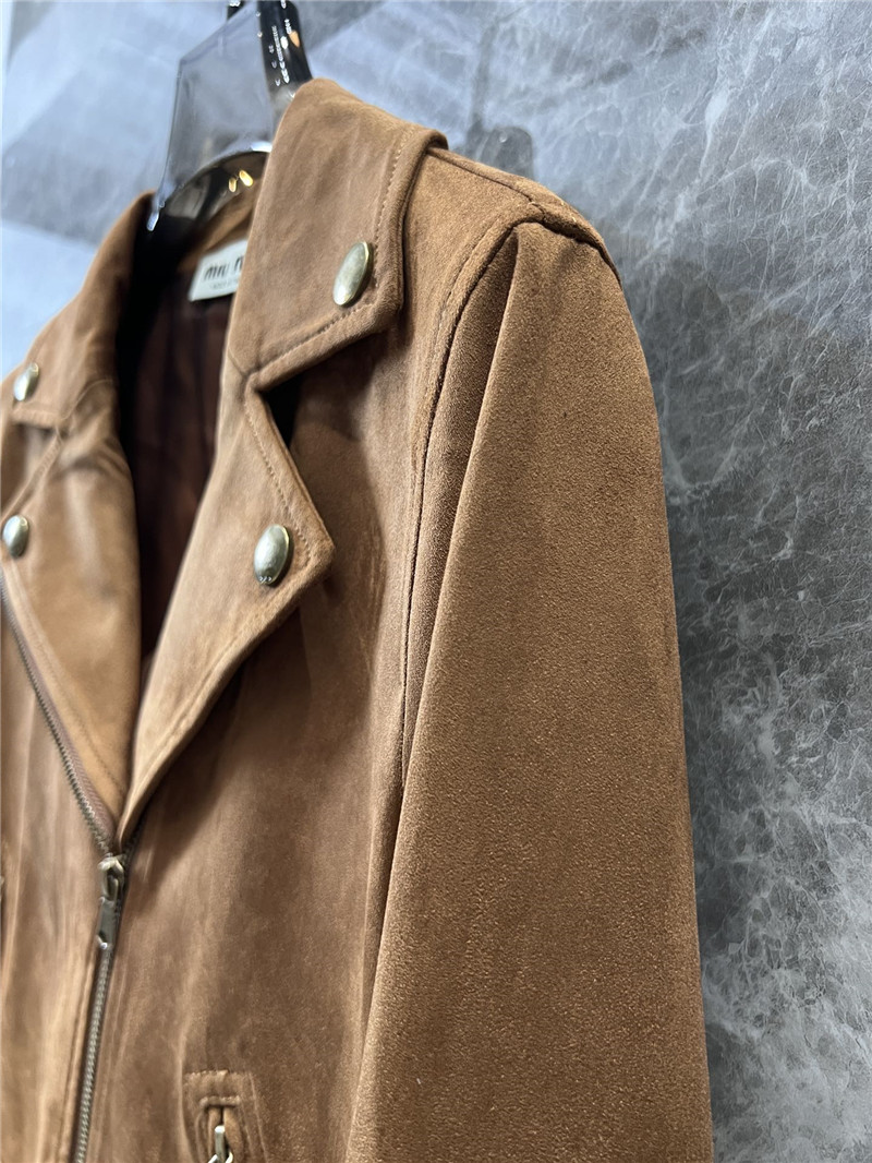 M1um1u suede jacket