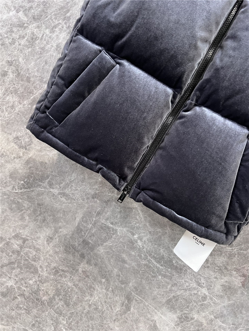 Ce1i*e velvet down vest