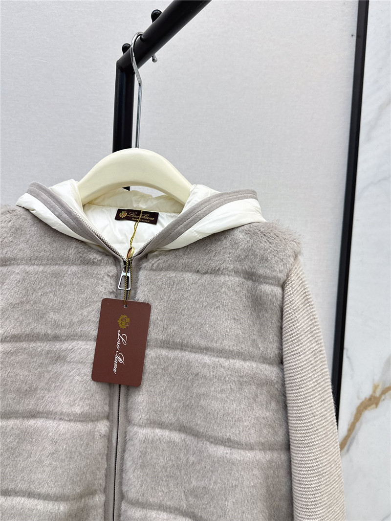 L0r0 P1ana patchwork down jacket