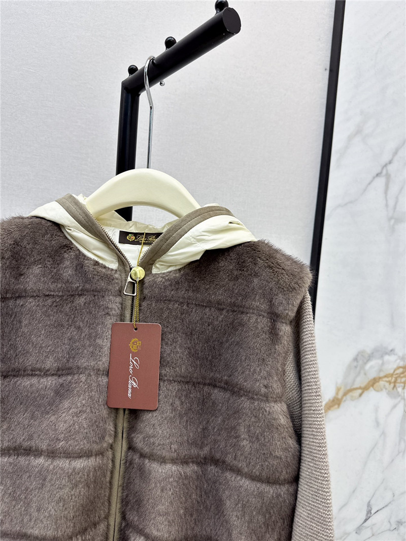 L0r0 P1ana patchwork down jacket