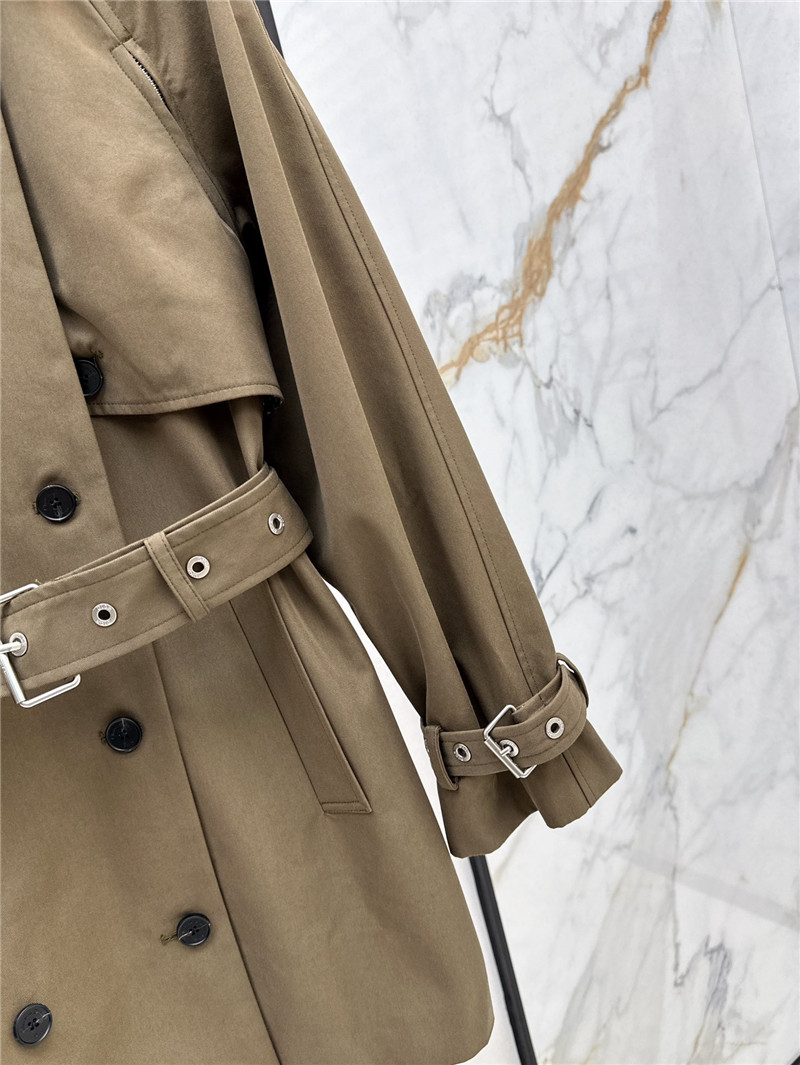 D10r double breasted trench coat