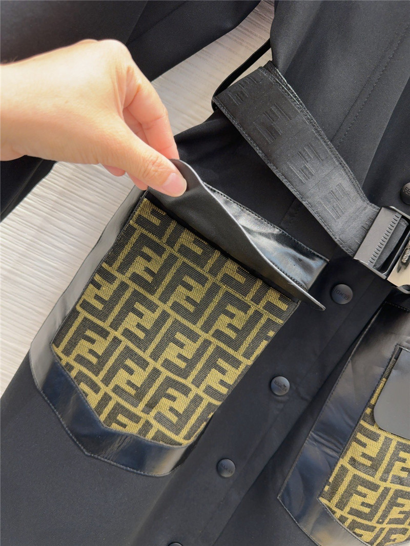 F**di casual long coat