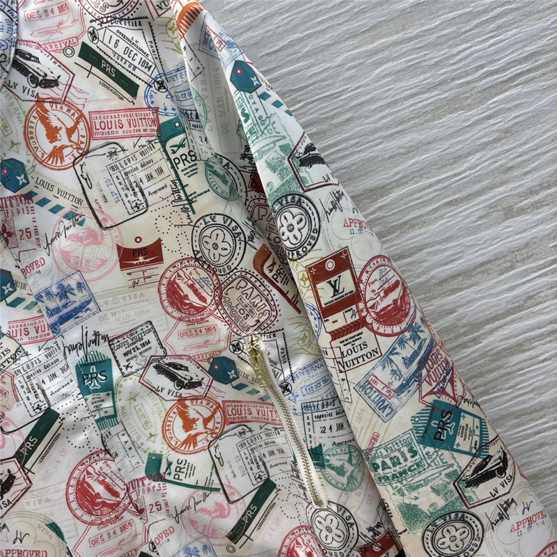 l0vis Vvtt0n lv stand collar jacket