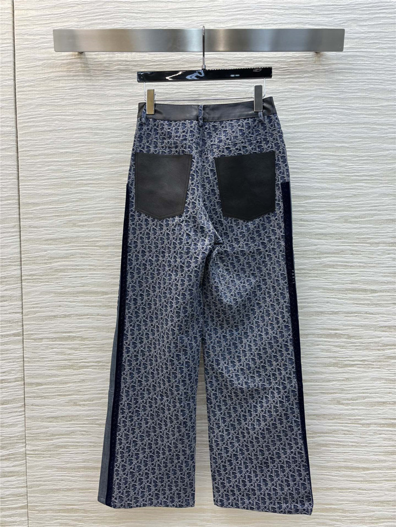 D10r wide-leg denim pants
