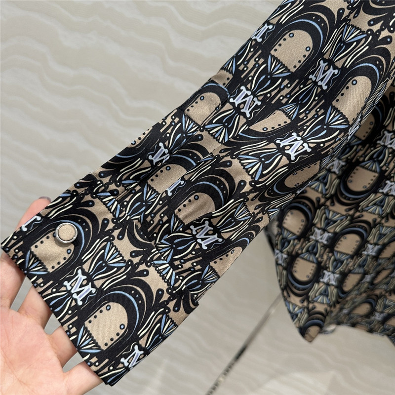 Vanitoo printed silk shirt