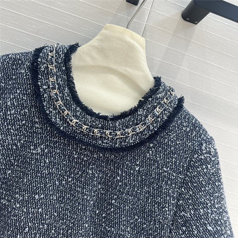 Balmain denim blue dress