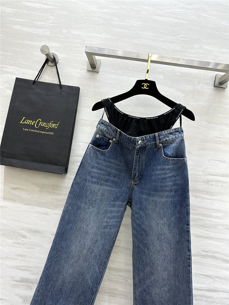 A1exa*der wang fake two piece trousers