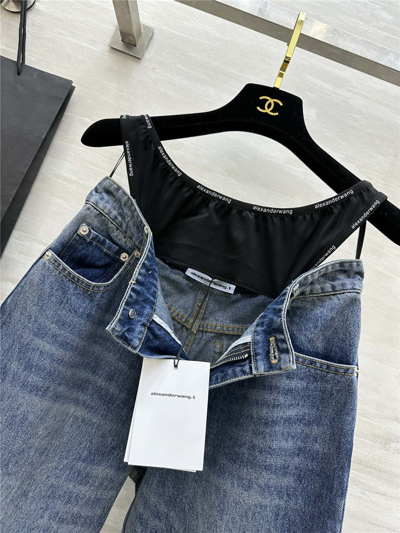 A1exa*der wang fake two piece trousers