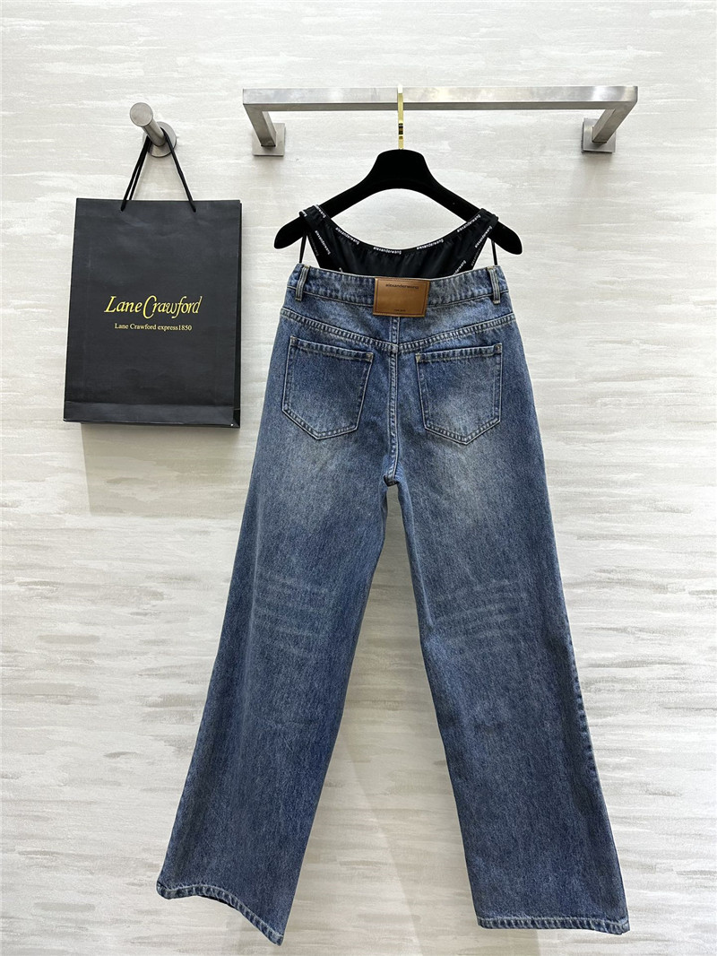 A1exa*der wang fake two piece trousers