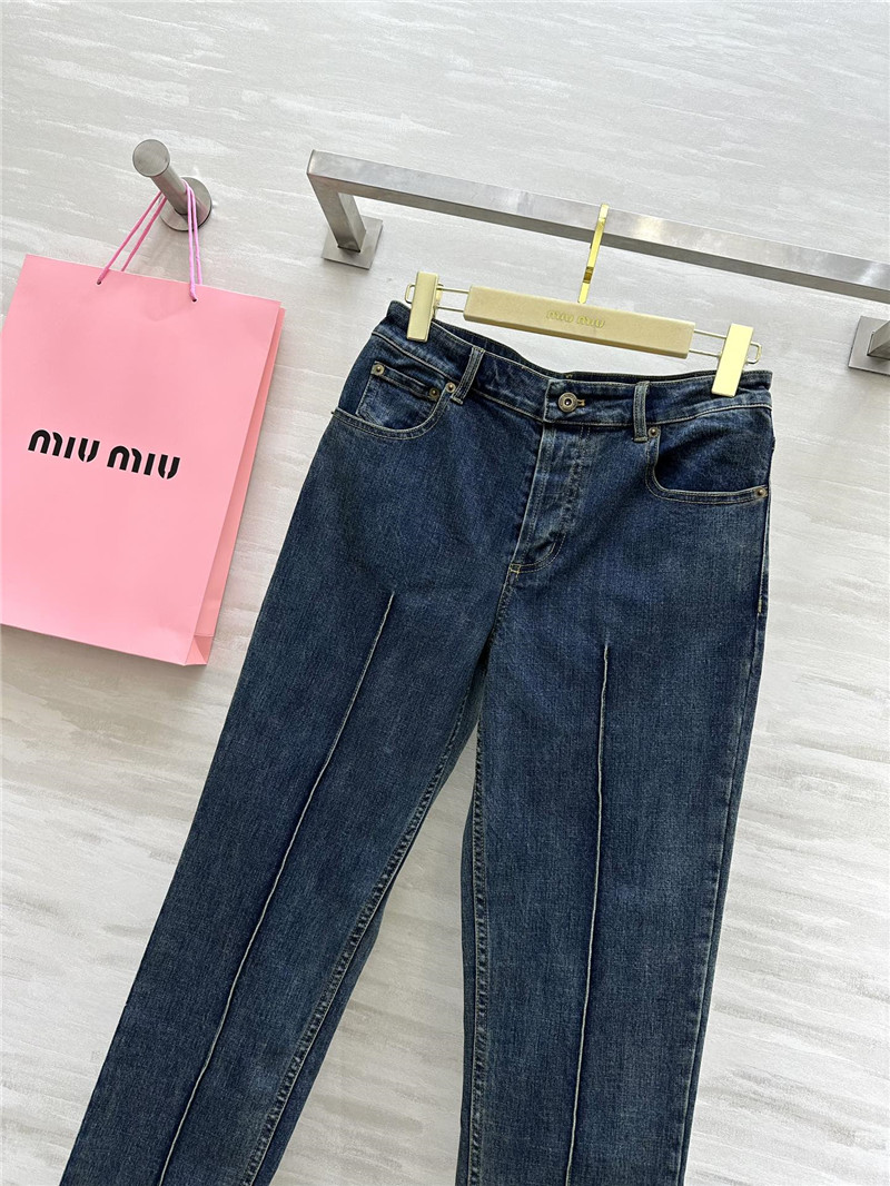 M1um1u low-rise skinny jeans