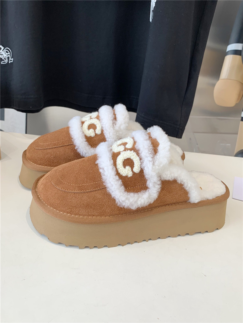 UGG Rome Shearling Slippers Brown