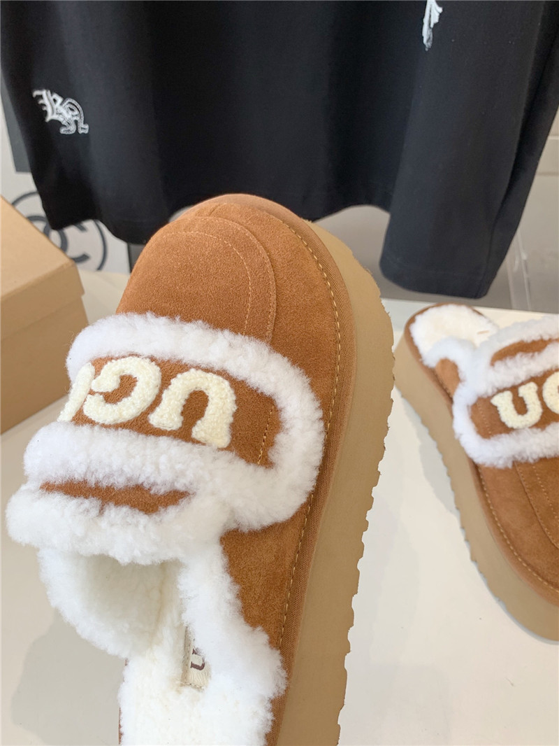 UGG Rome Shearling Slippers Brown