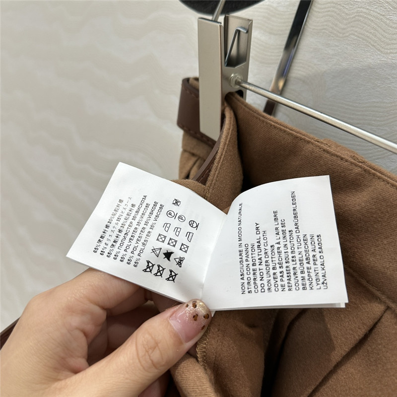 M1um1u midi length pleated skirt