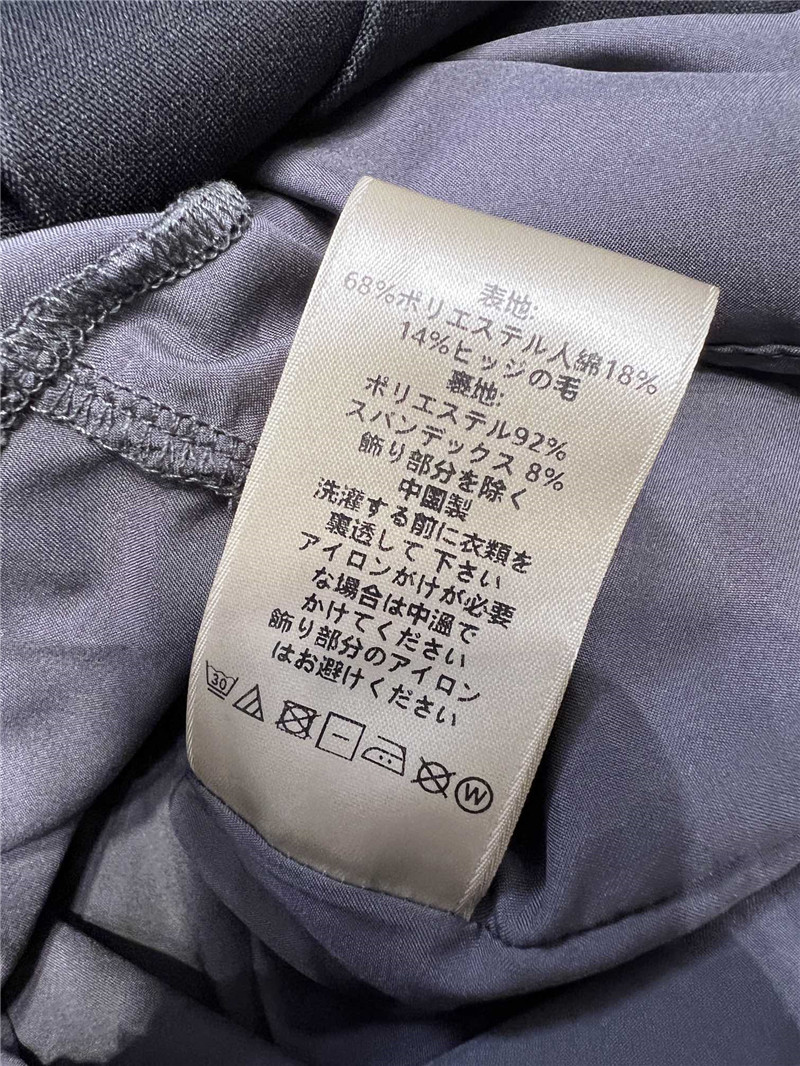 M1um1u micro logo pleated skirt