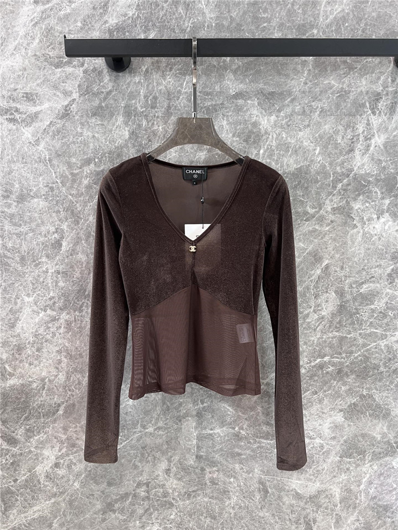 Ch**el long sleeve bottoming t-shirt