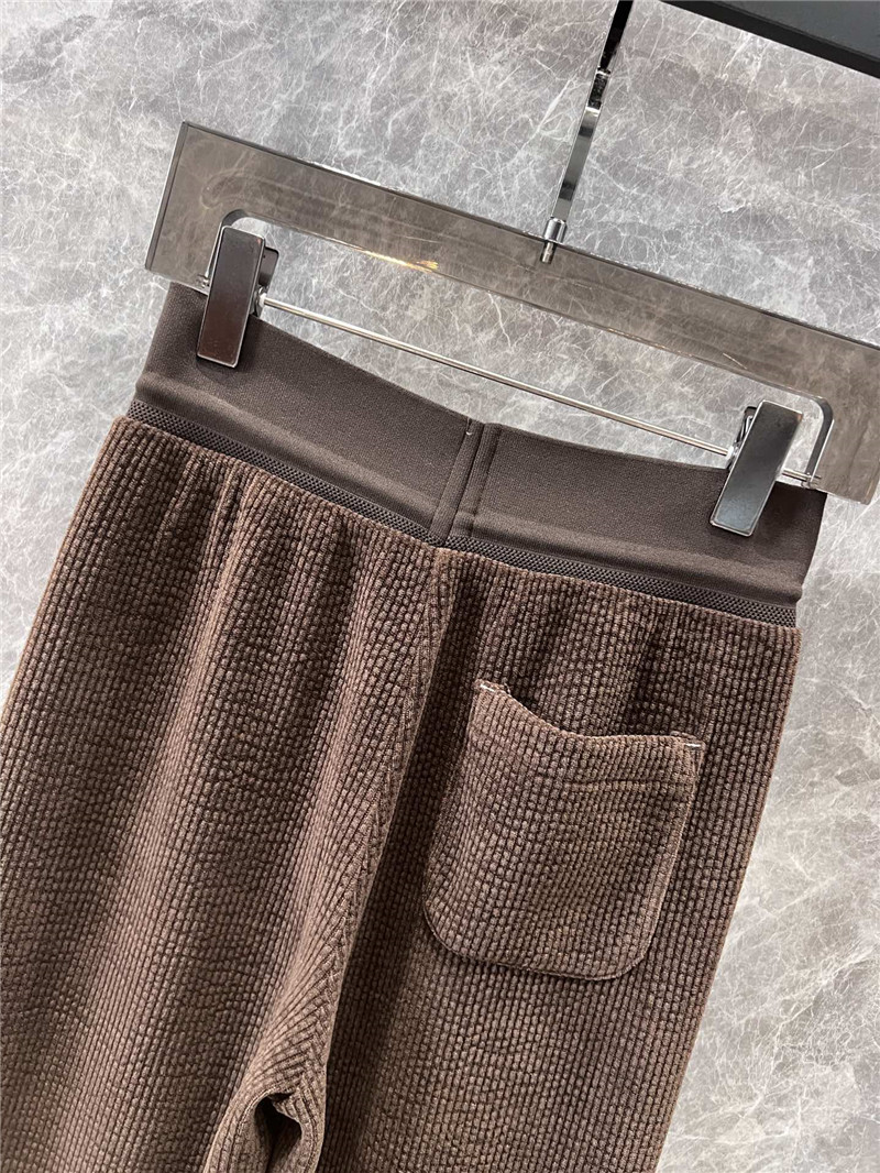 M1um1u wide-leg straight casual pants