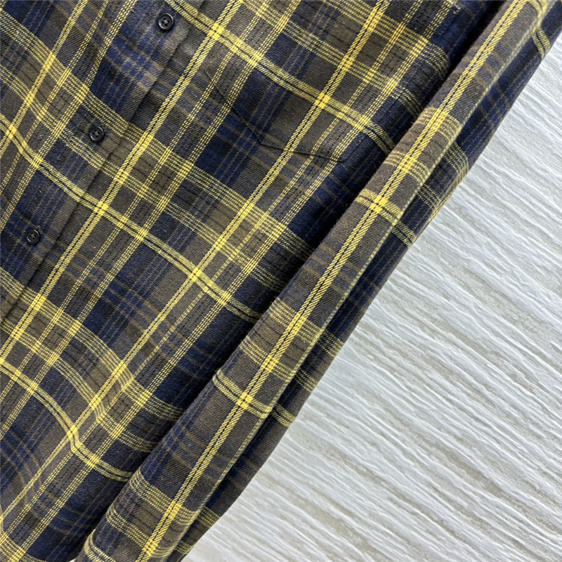 Bv*b*rry vintage check shirt