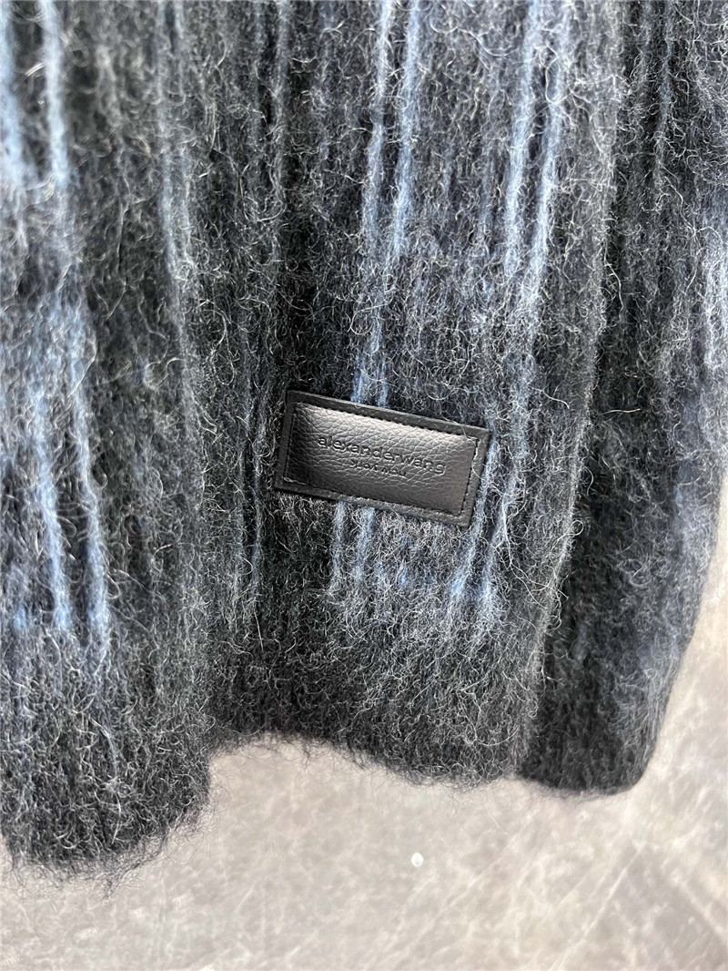 A1exa*der wang mohair plaid sweater