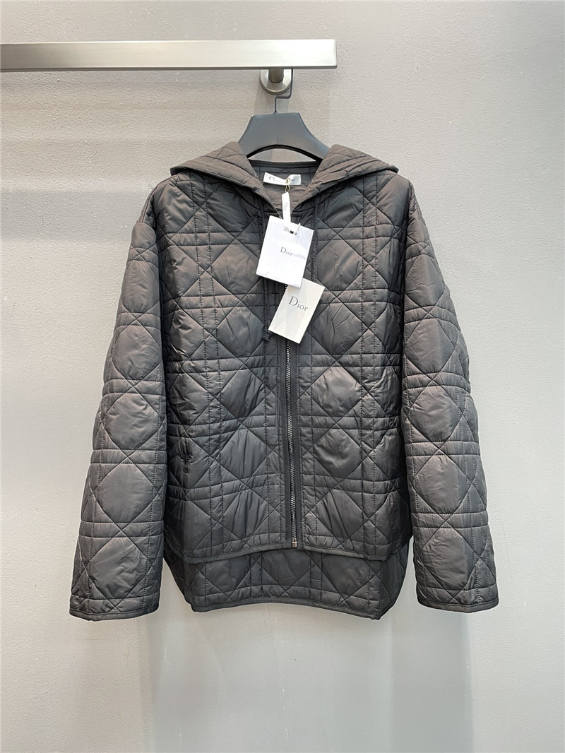 D10r hooded padded jacket